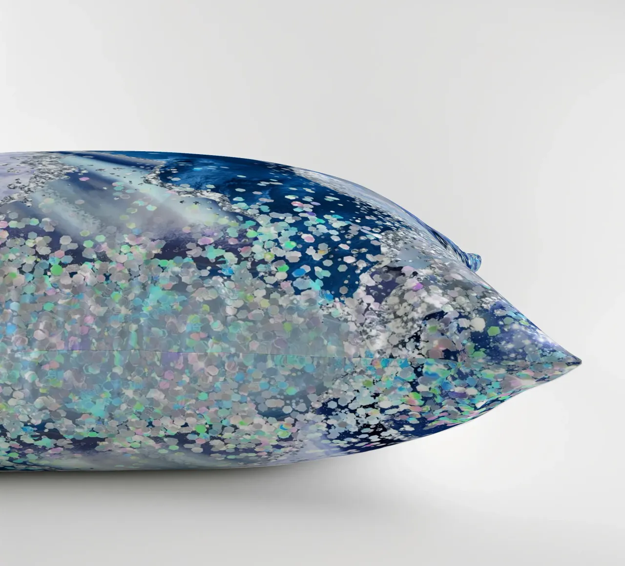 Texture Agata glitterata oceano 03 cuscino da Gemstone Textures