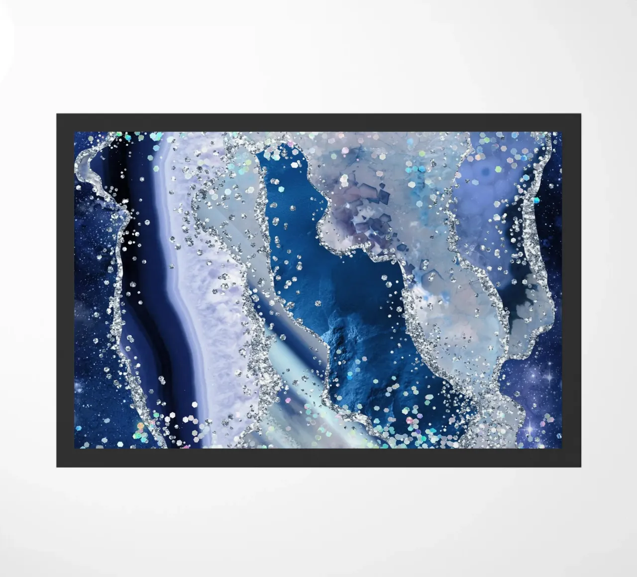 Texture Agata glitterata oceano 03 zerbino da Gemstone Textures