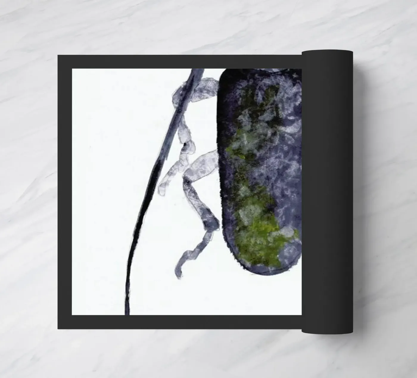 Jack The Beetle Fußmatte von Nathys_illustration