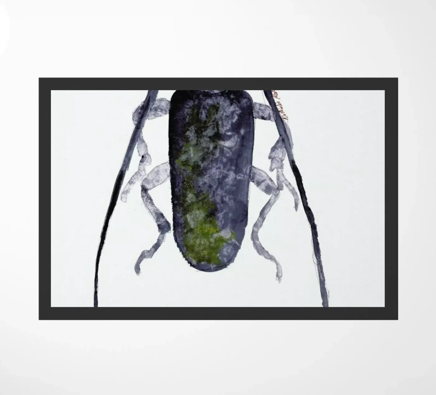 Jack The Beetle Fußmatte von Nathys_illustration