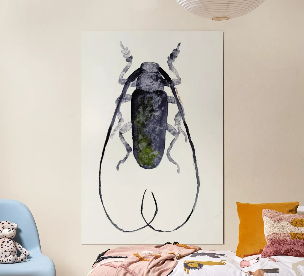 Jack The Beetle hahnemühle by Nathys_illustration