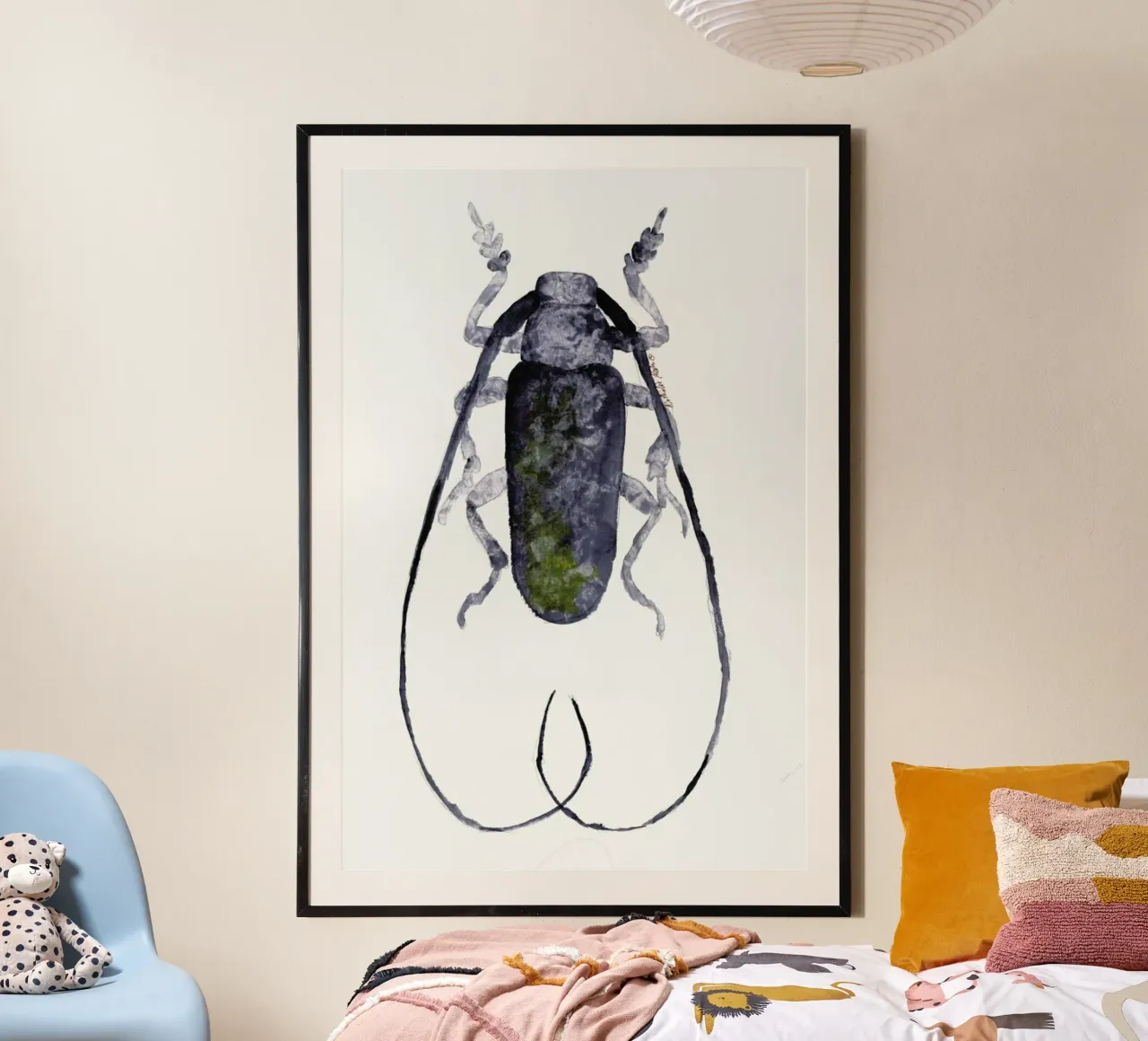 Jack The Beetle hahnemühle by Nathys_illustration