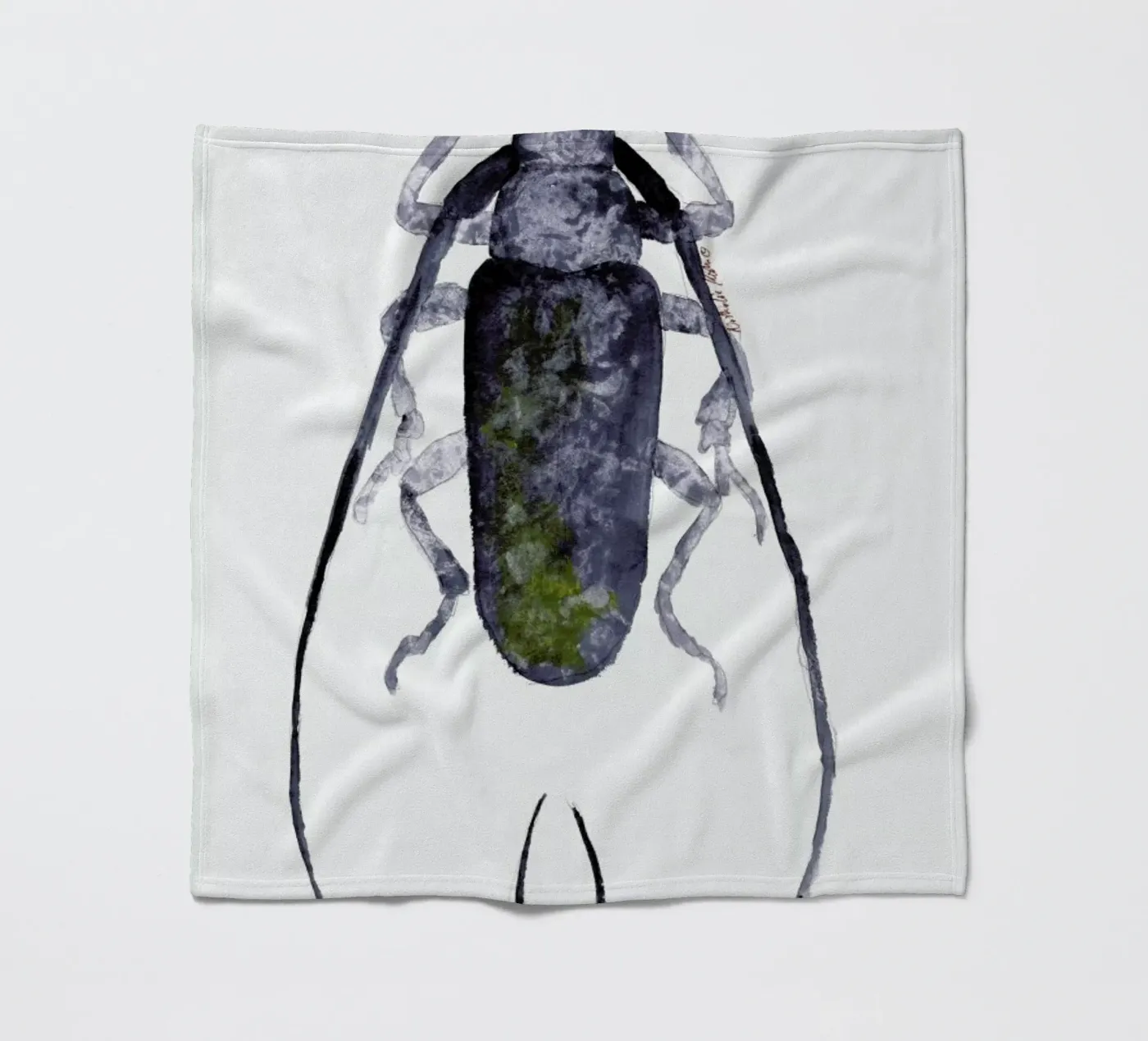 Jack The Beetle fleecedeken van Nathys_illustration