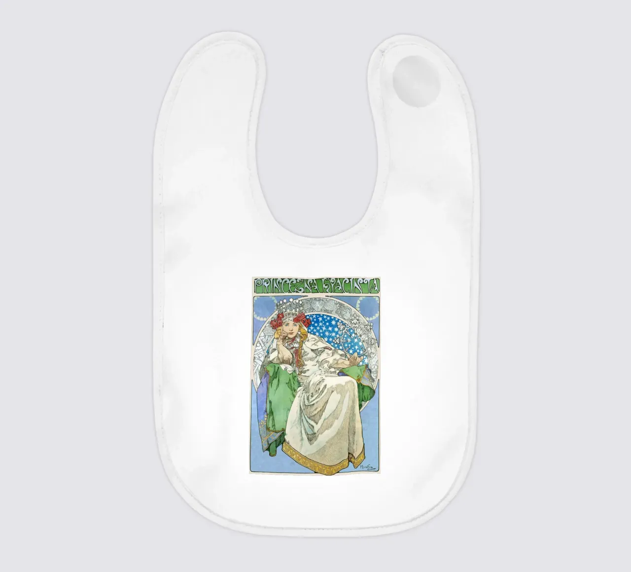 Alphonse Mucha - Principessa Giacinto bavaglino da Timeless Artworks