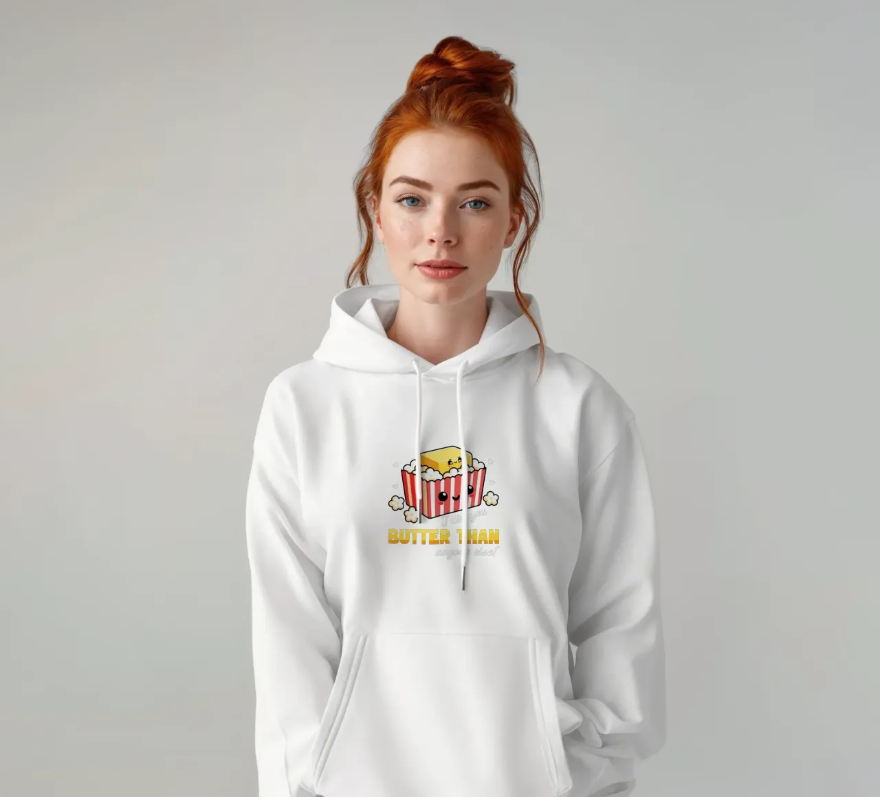 I like you butter than anyone else! Hoodie von edsonramosart
