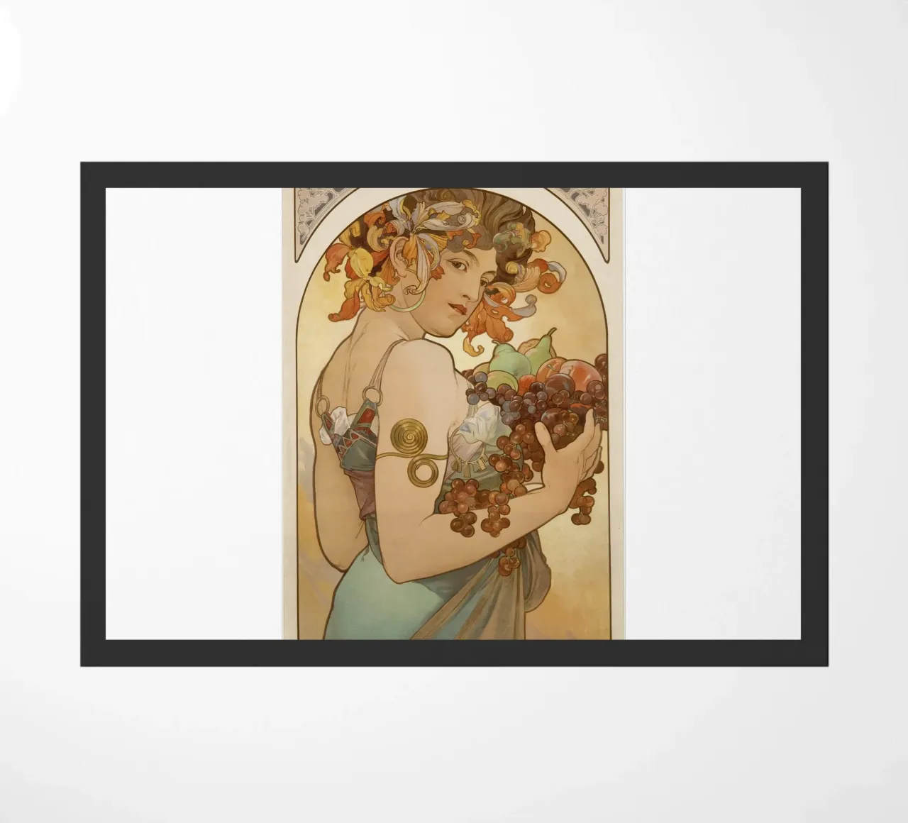 Alphonse Mucha - Frutti zerbino da Timeless Artworks
