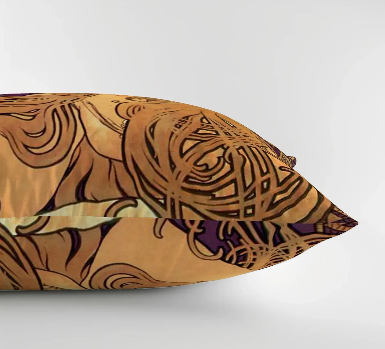 Alphonse Mucha - Sigarette di lavoro cuscino da Timeless Artworks