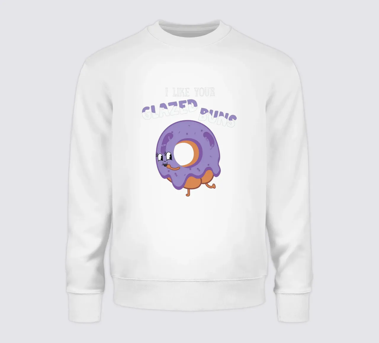 I Like Your Glazed Buns felpa da edsonramosart