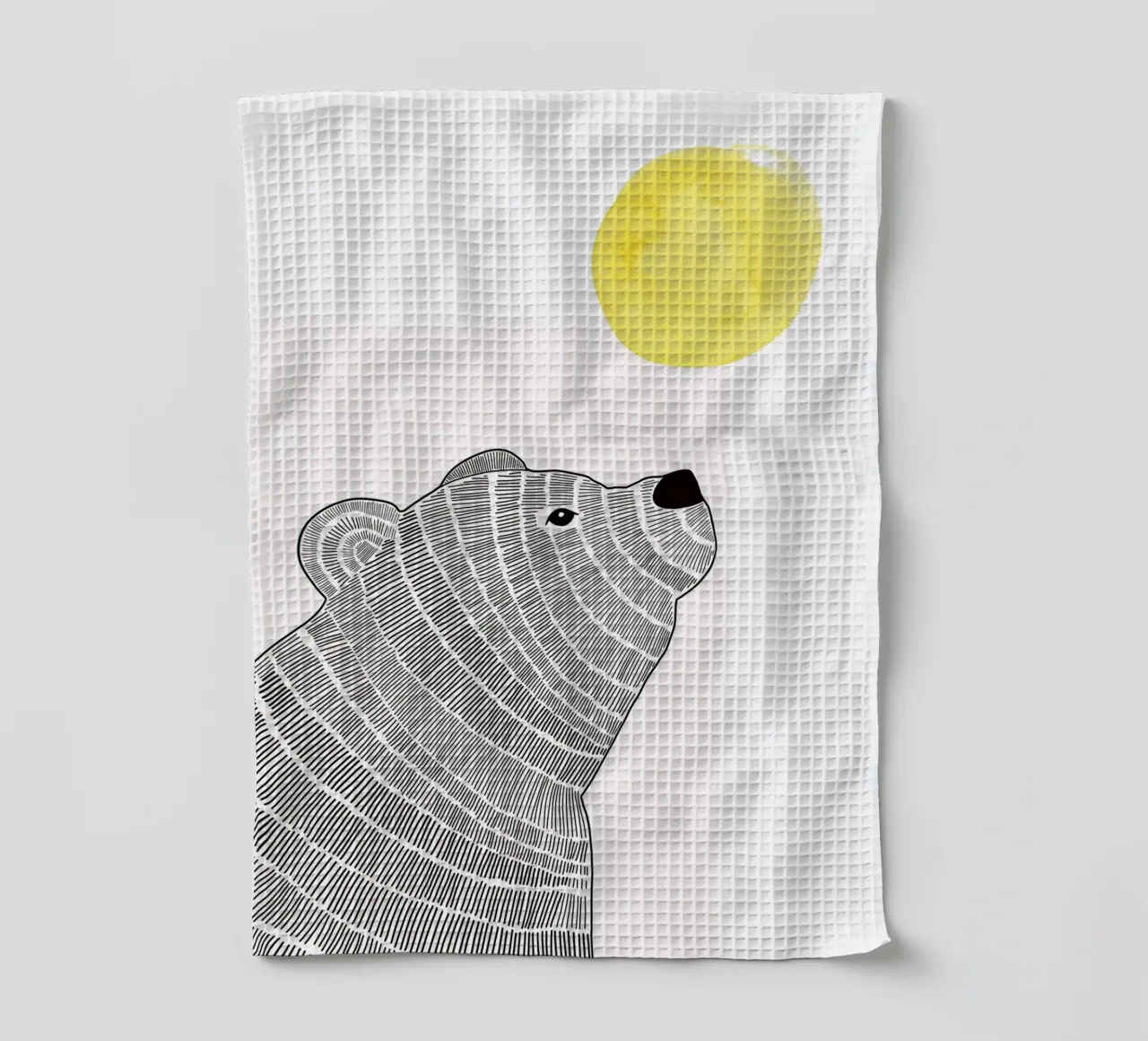 Bär mit Sonne canovaccio da cucina da BAINAI KIDS