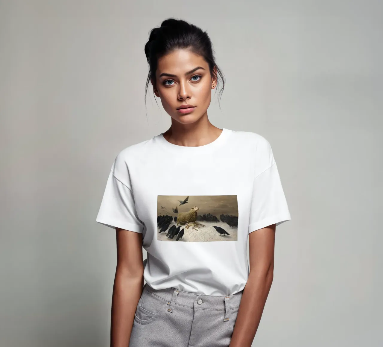 August Friedrich Schenck - Angoscia t-shirt da Timeless Artworks