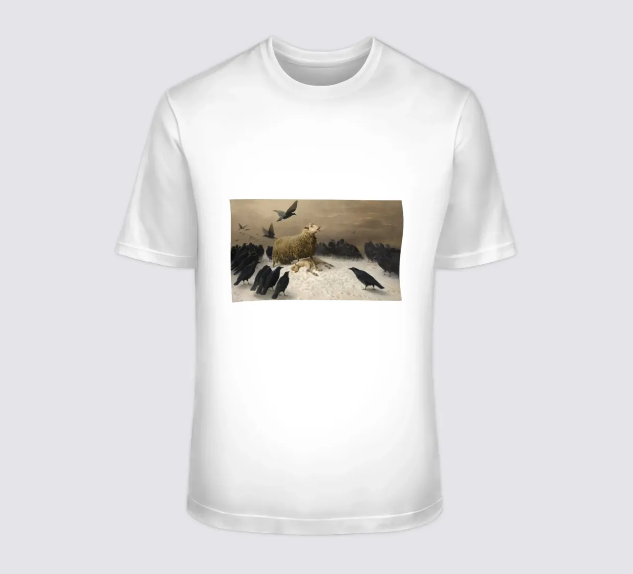 August Friedrich Schenck - Angoscia t-shirt da Timeless Artworks