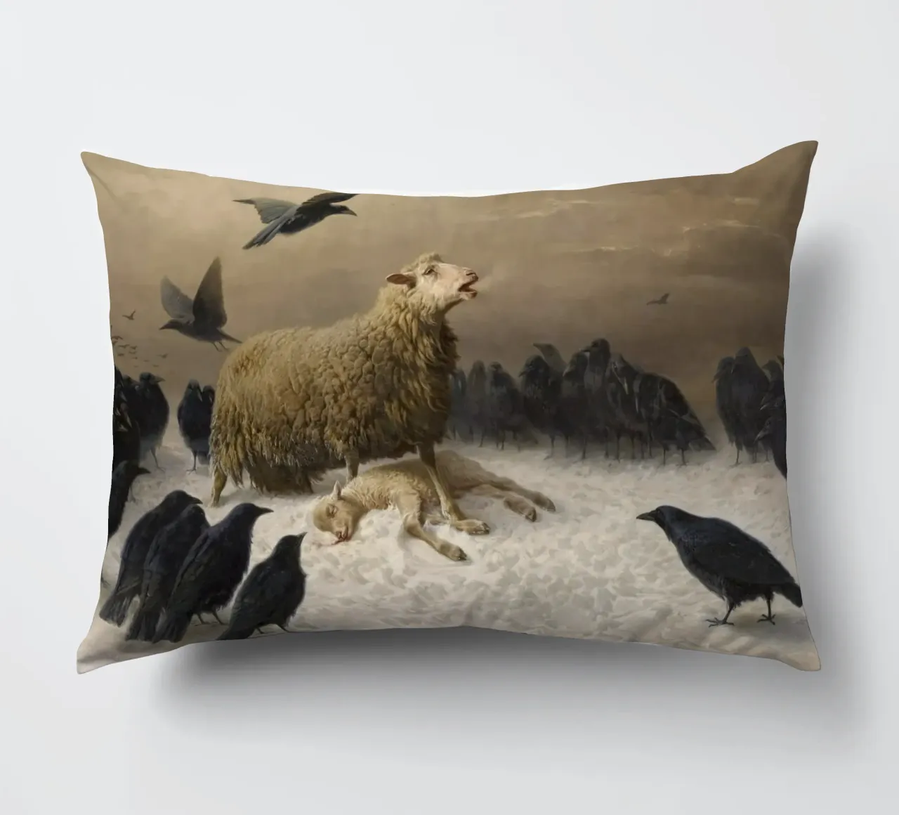 August Friedrich Schenck - Angoscia cuscino da Timeless Artworks