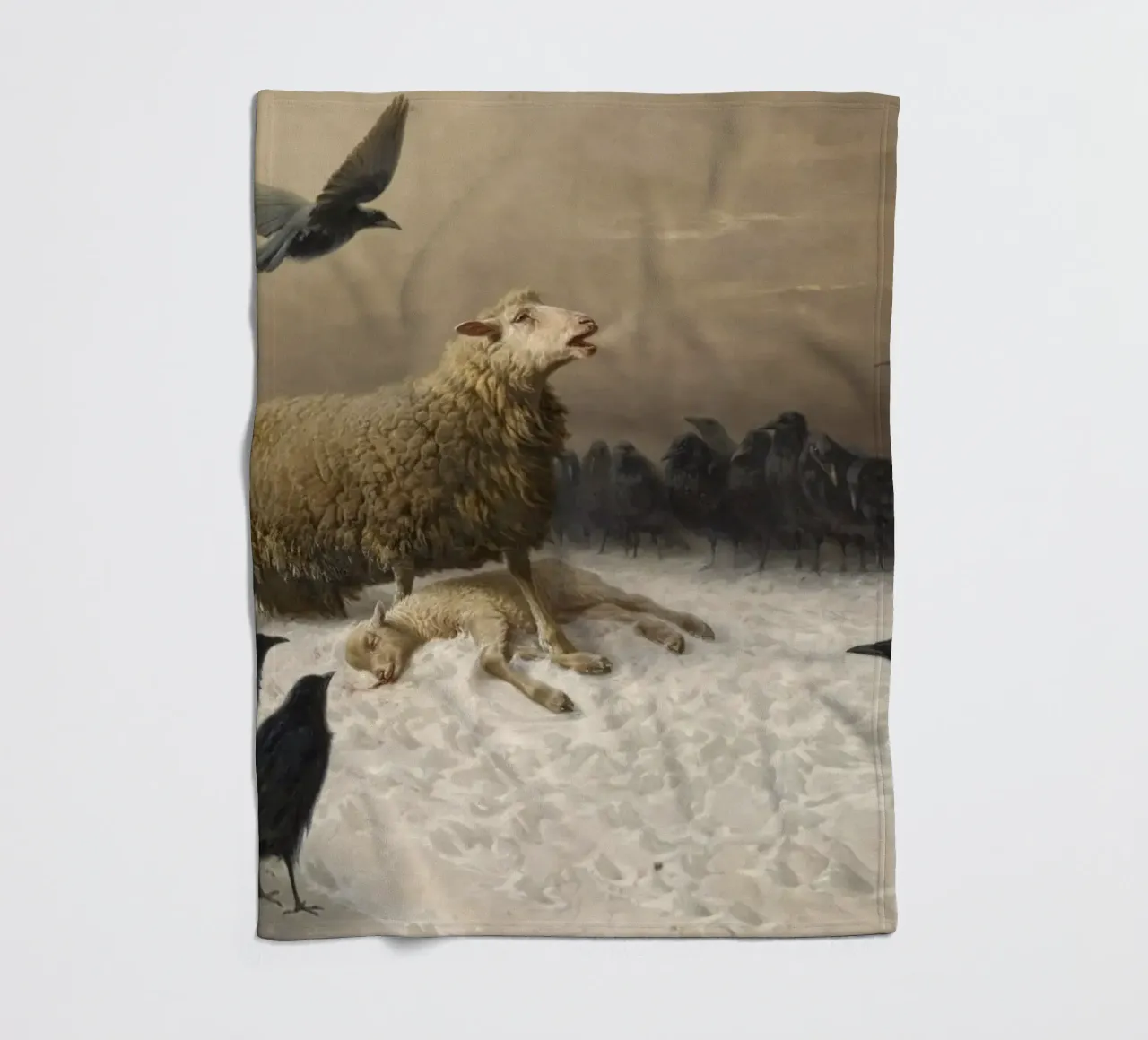 August Friedrich Schenck - Angoscia coperta in pile da Timeless Artworks