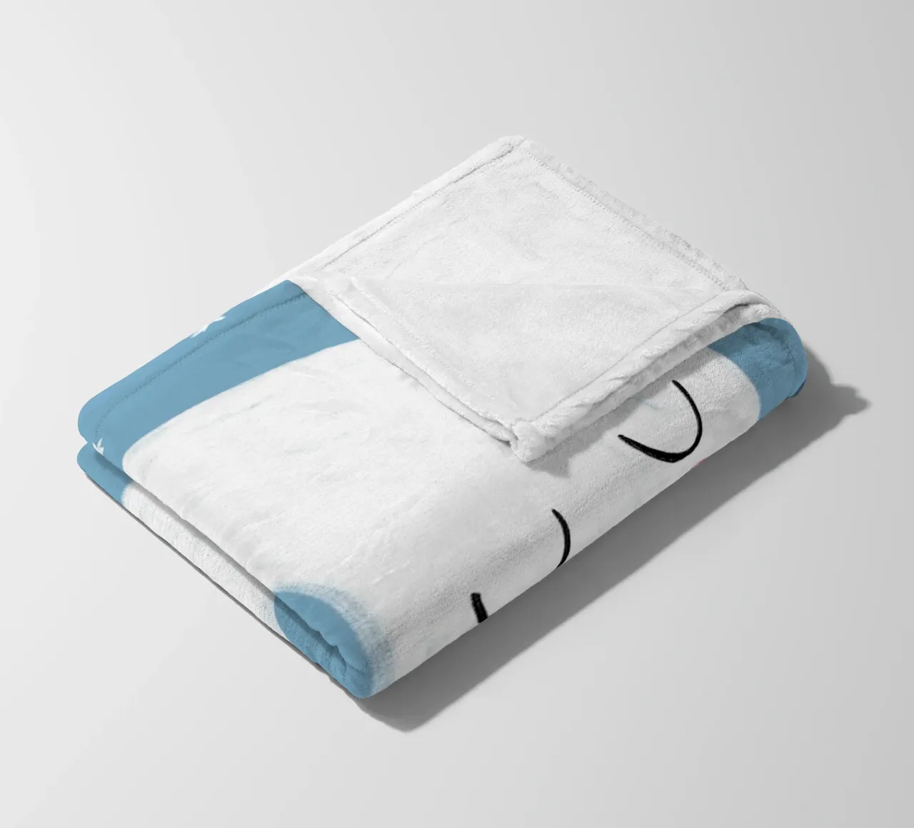 Kleiner blauer Mond coperta in pile da BAINAI KIDS