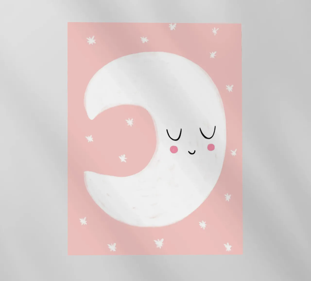 Kleiner rosa Mond pellicola backlit da BAINAI KIDS