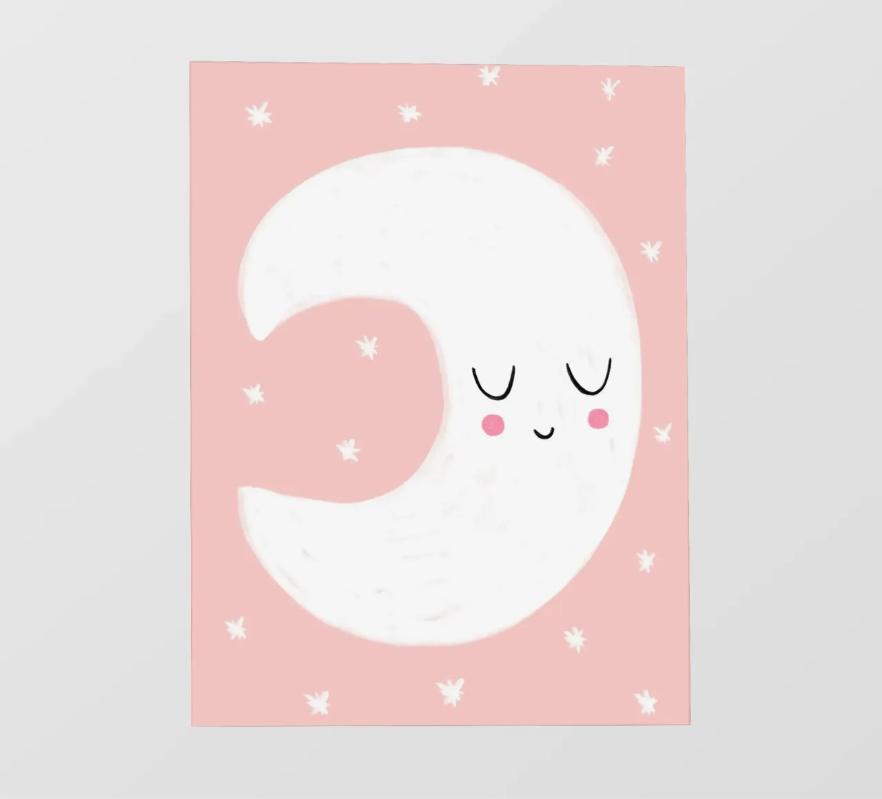 Kleiner rosa Mond pellicola backlit da BAINAI KIDS