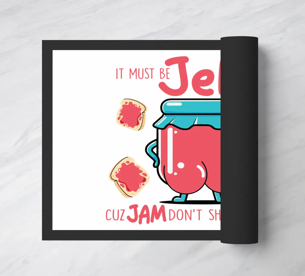 It must be jelly cuz jam don't shake like that zerbino da edsonramosart