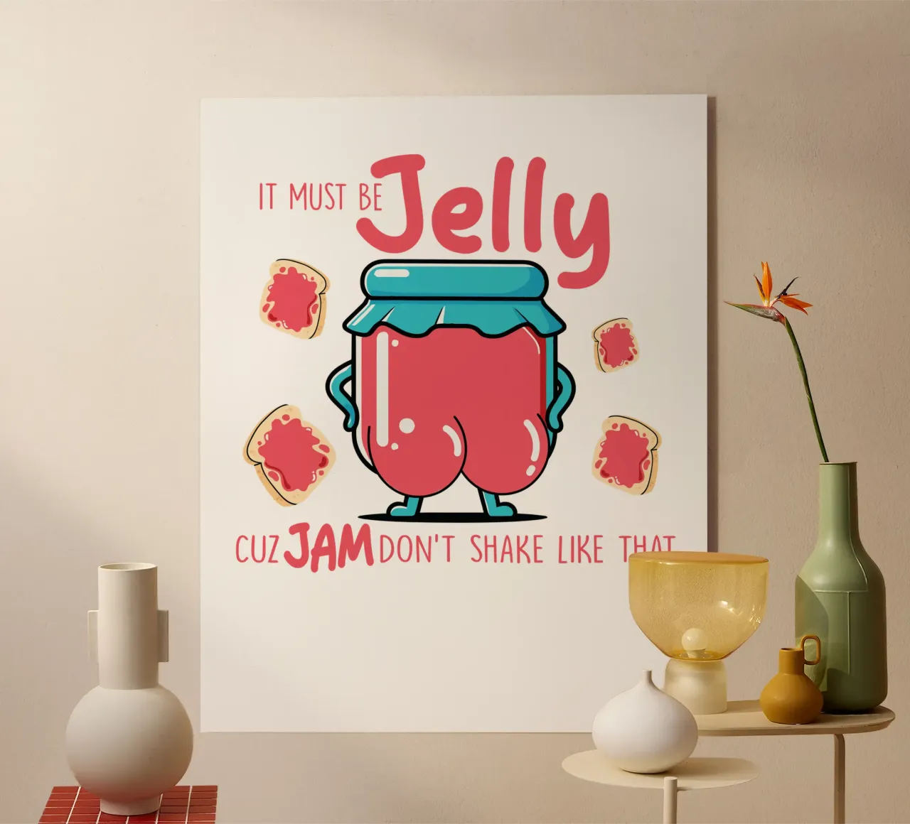 It must be jelly cuz jam don't shake like that plexiglass da edsonramosart
