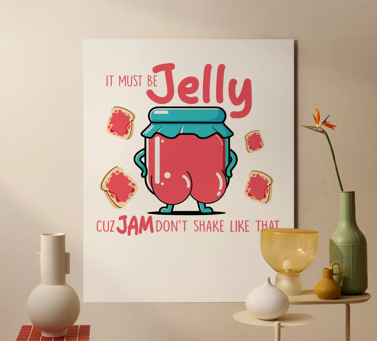 It must be jelly cuz jam don't shake like that alluminio dibond da edsonramosart