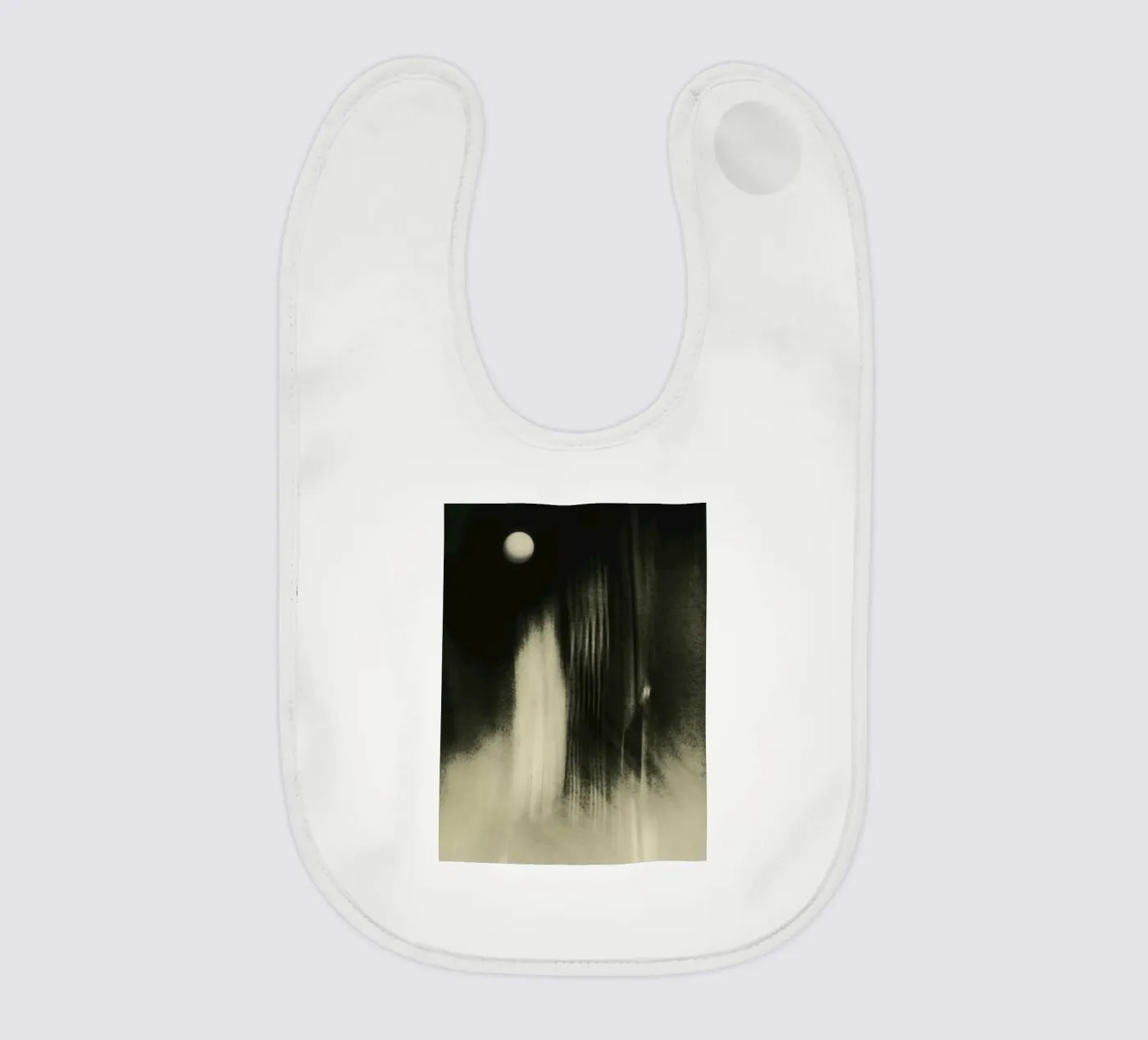 Moon baby bib by LisaArtes
