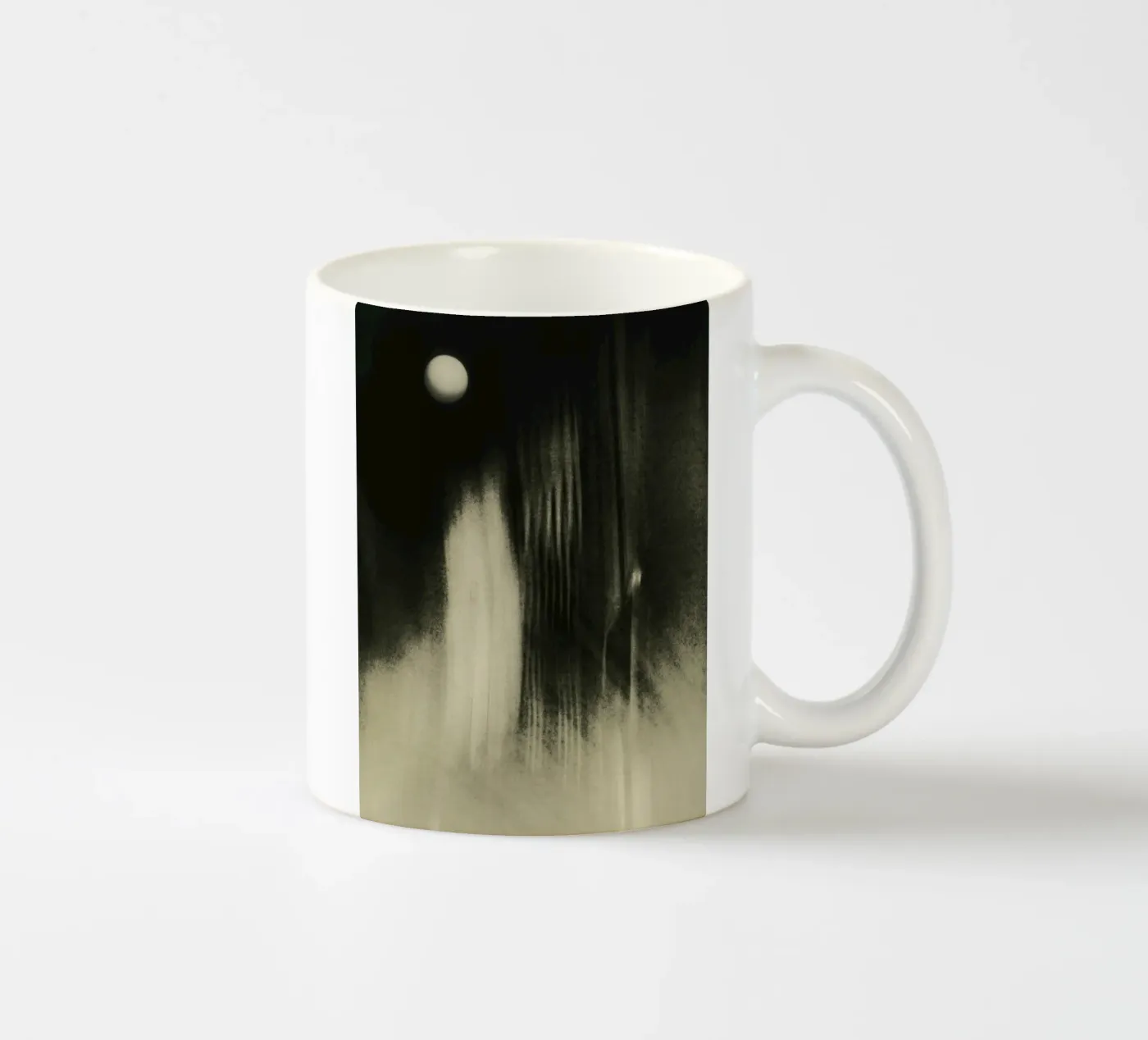 Moon ceramic mug by LisaArtes