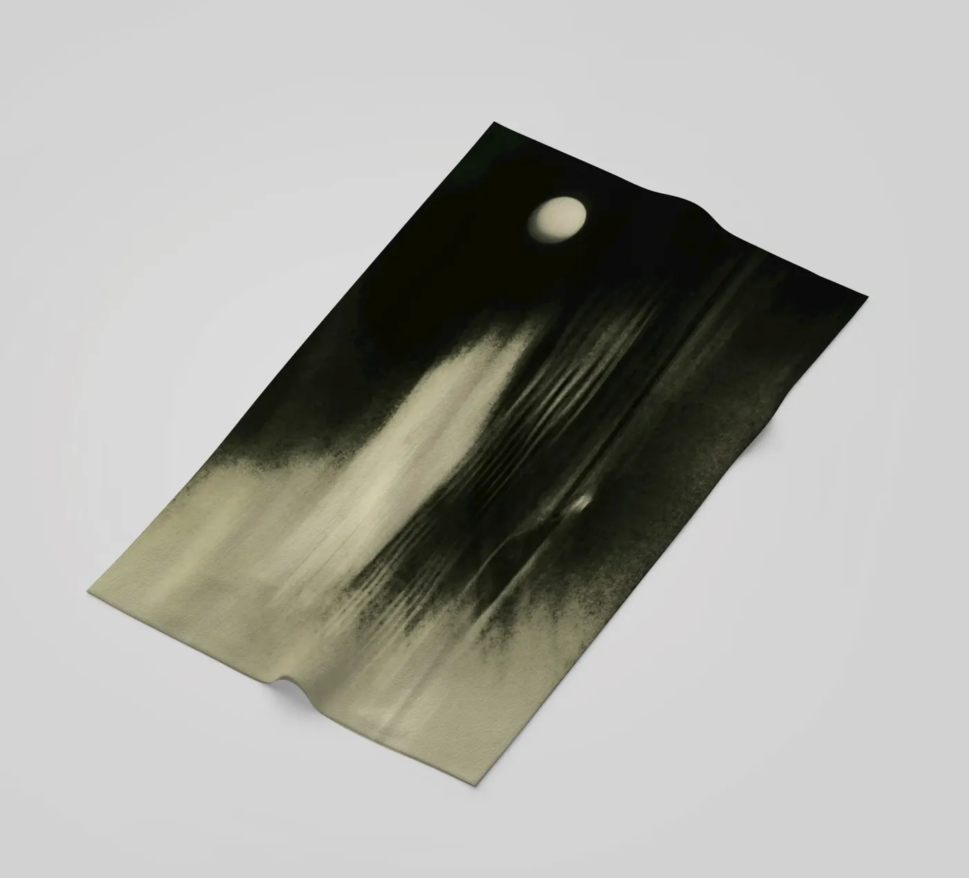 Moon beach towel by LisaArtes