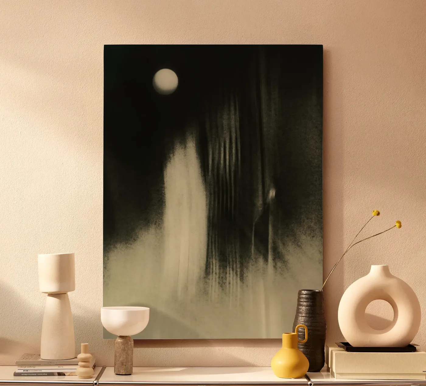 Moon alluminio dibond da LisaArtes