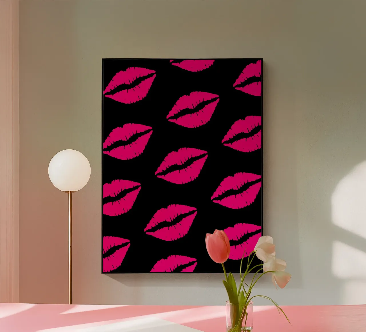 Pink Lips plexiglass da Dreamer10