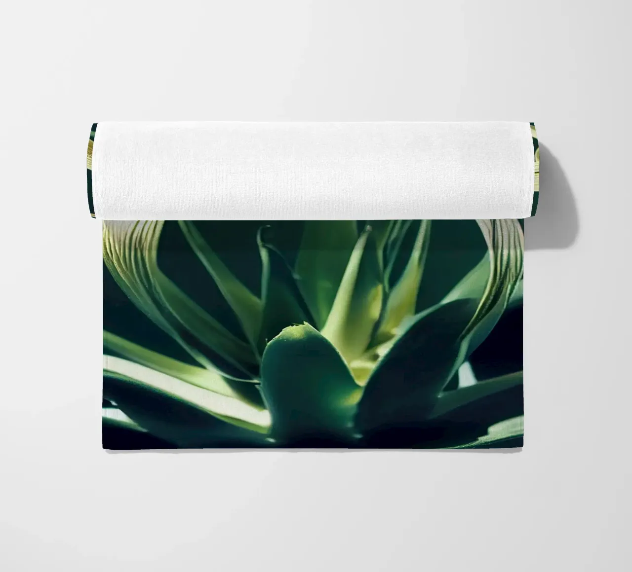 Macro fiore di Aloe Vera telo mare da Bold Blooms