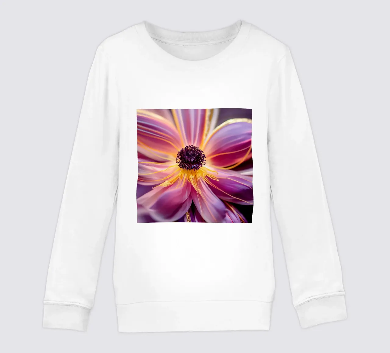 Macro fiore di anemone felpa bambino da Bold Blooms