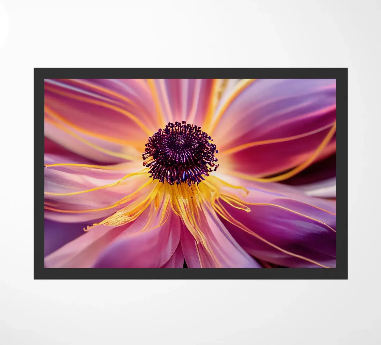 Macro fleur d'anémone paillasson de Bold Blooms