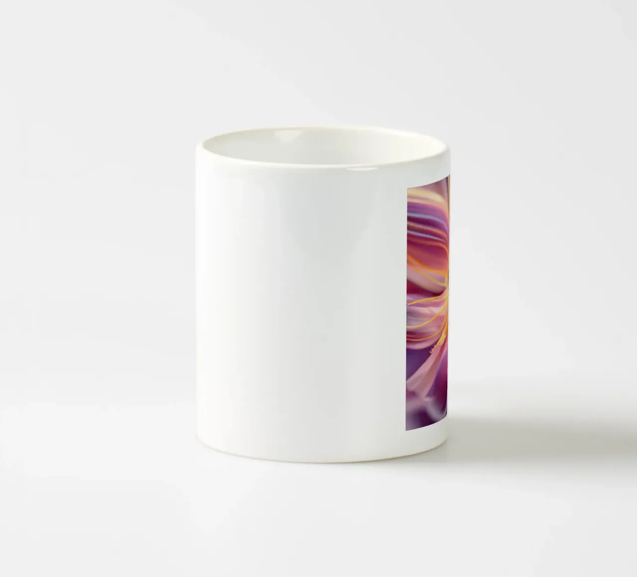 Macro Flor de anémona taza de cerámica de Bold Blooms