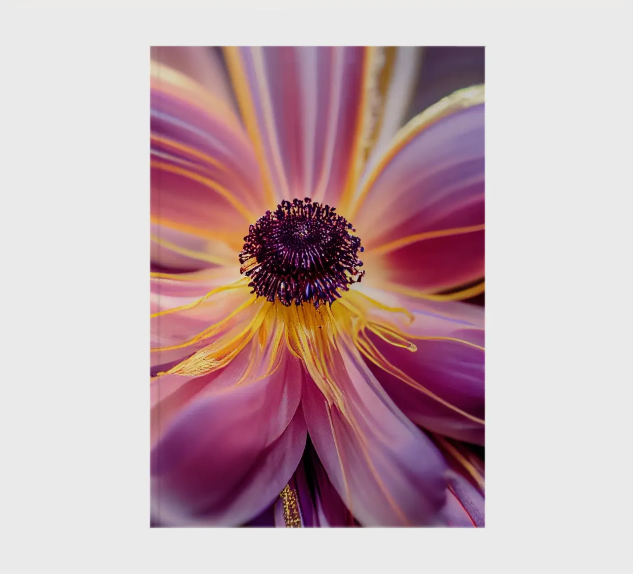Macro fiore di anemone diario da Bold Blooms