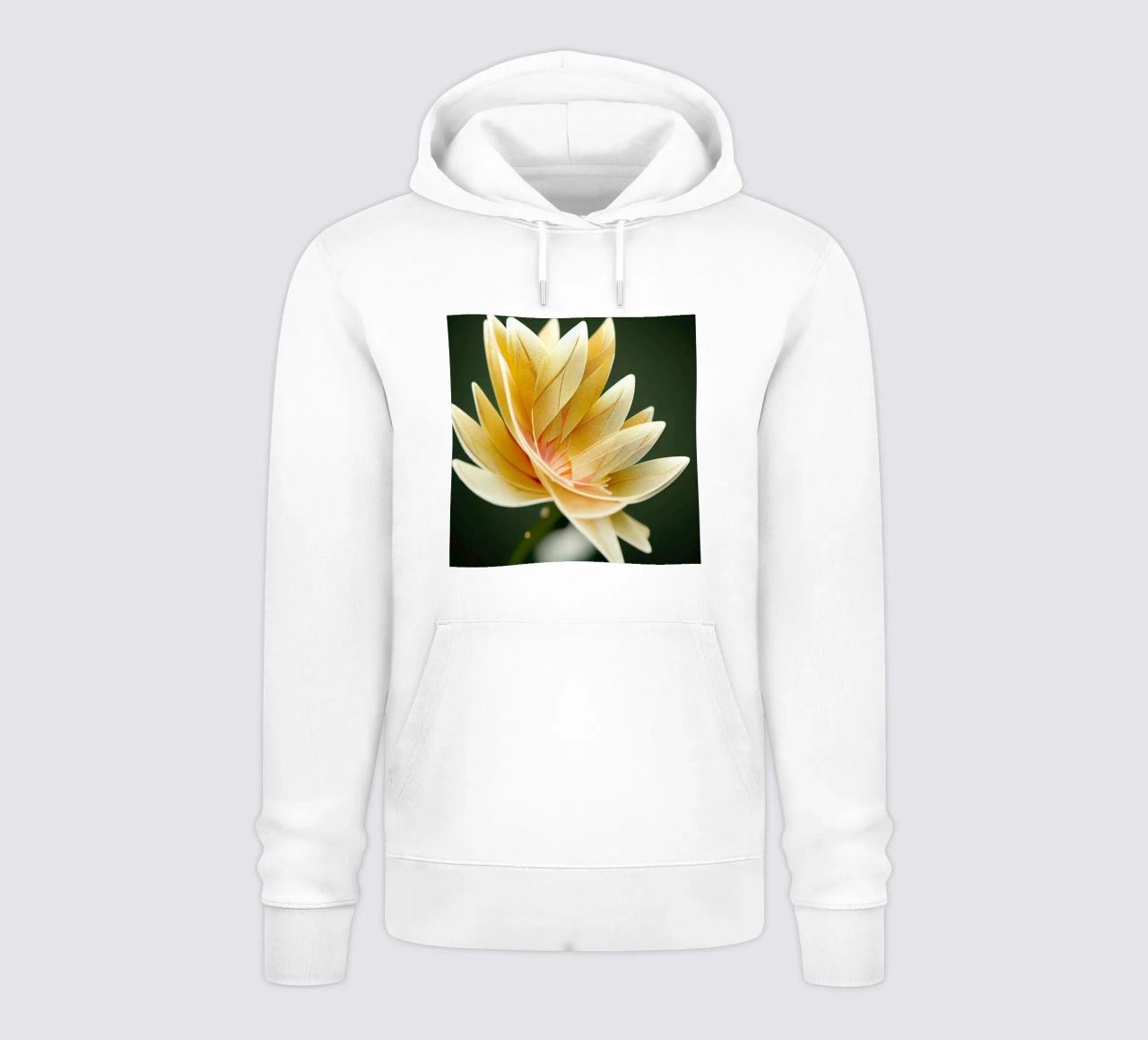 Fiore Macro Ashok felpa con cappuccio da Bold Blooms