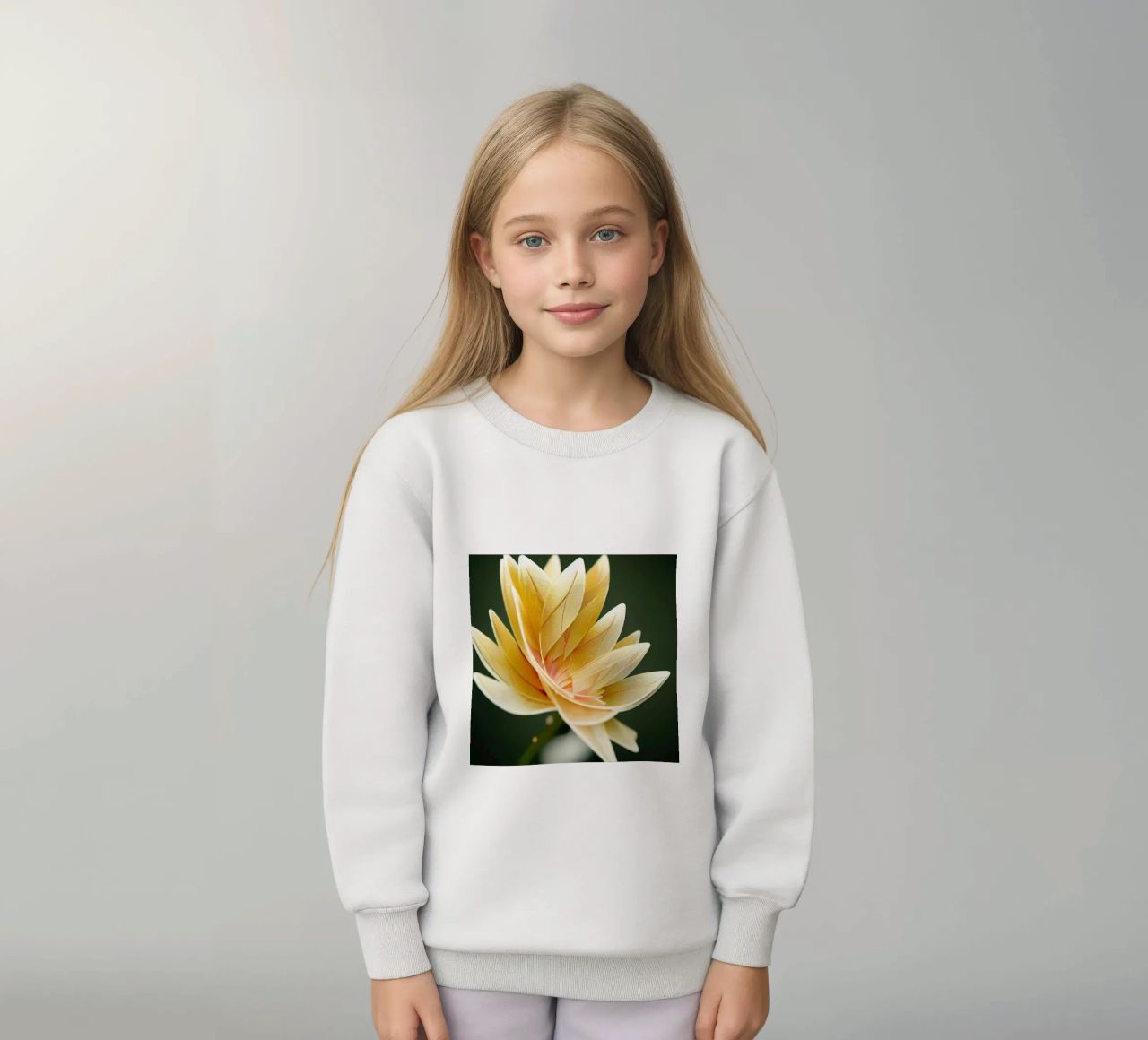 Fiore Macro Ashok felpa bambino da Bold Blooms