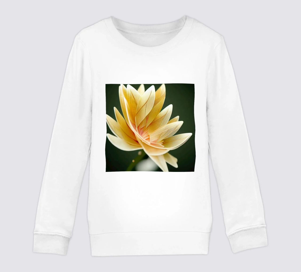 Fiore Macro Ashok felpa bambino da Bold Blooms