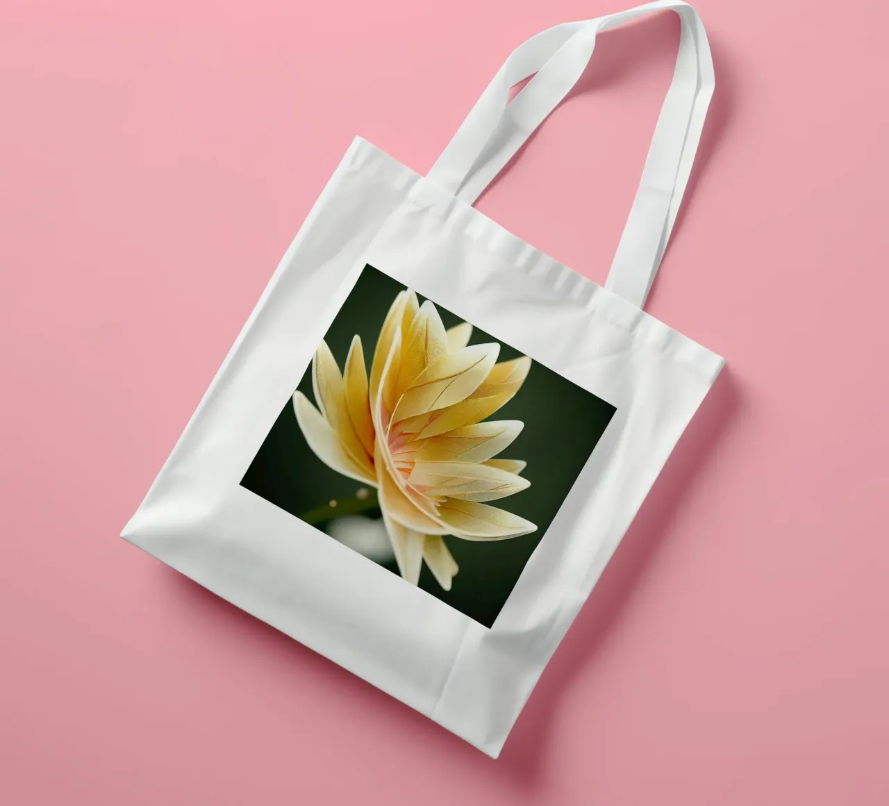 Fiore Macro Ashok borsa in juta da Bold Blooms