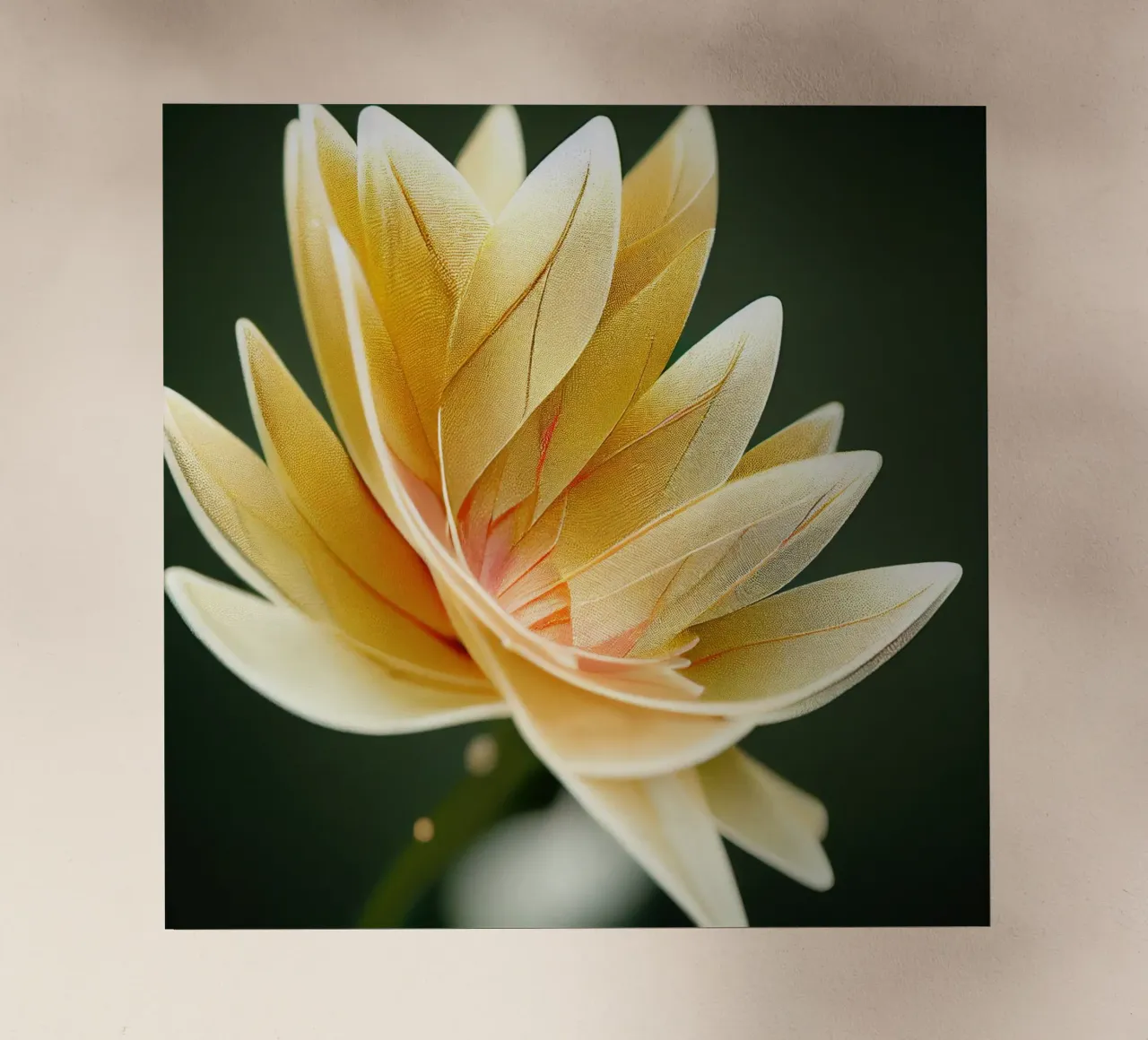 Flor Macro Ashok lámina retroiluminada de Bold Blooms