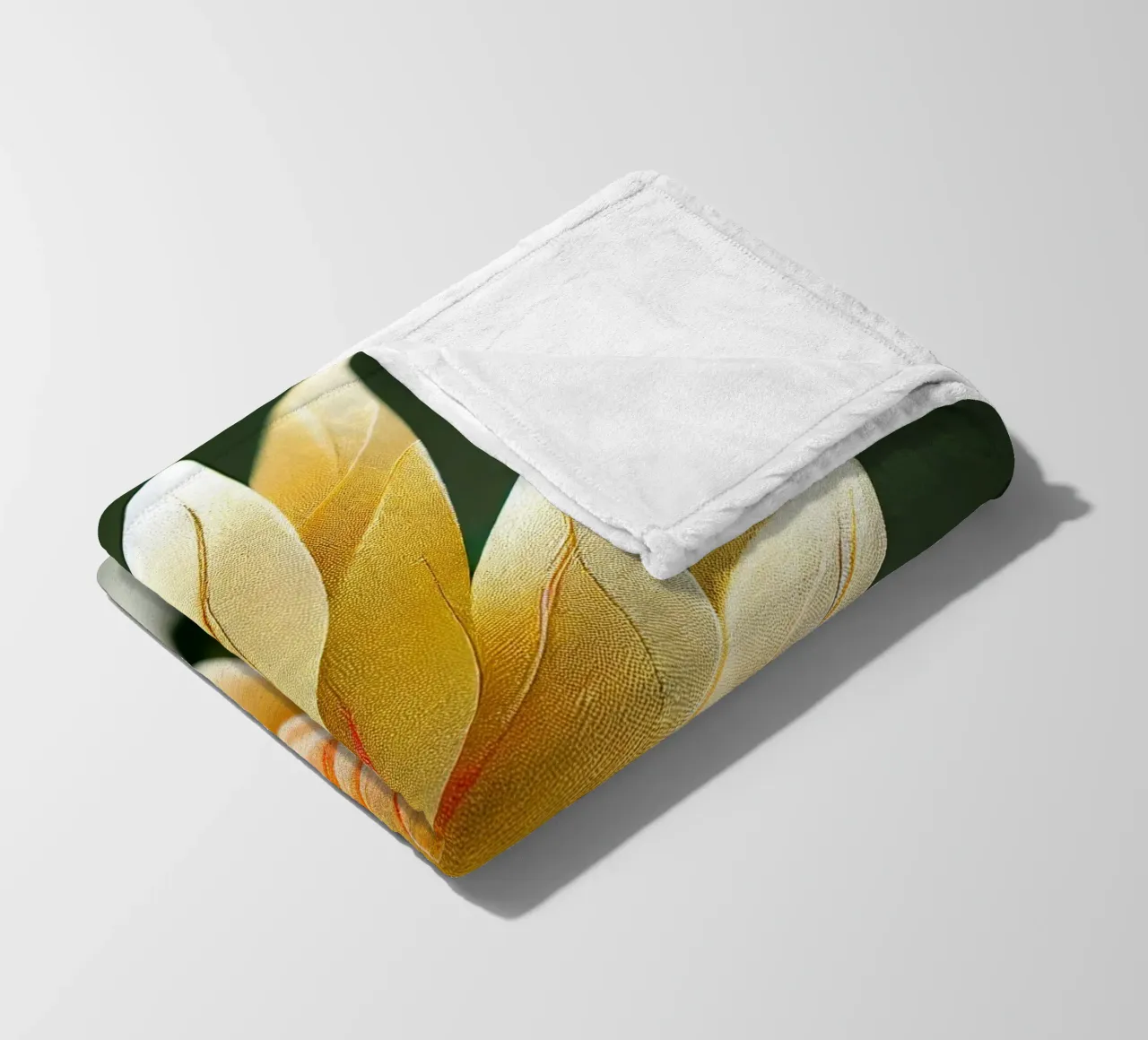 Fiore Macro Ashok coperta in pile da Bold Blooms