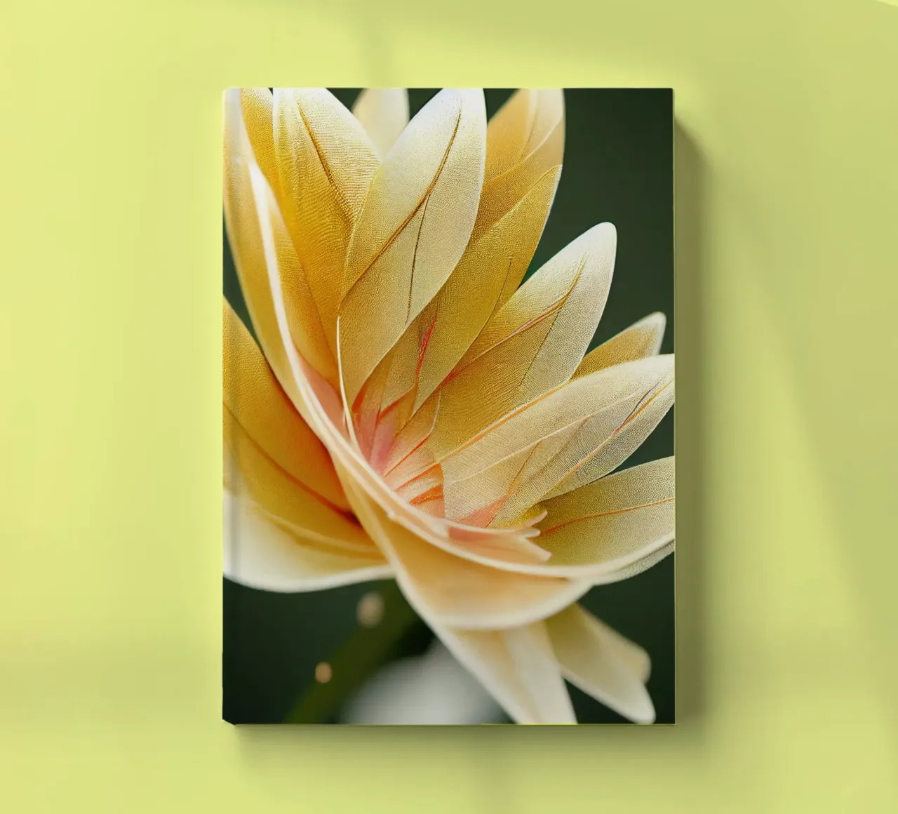 Macro Ashok Flower notebook by Bold Blooms