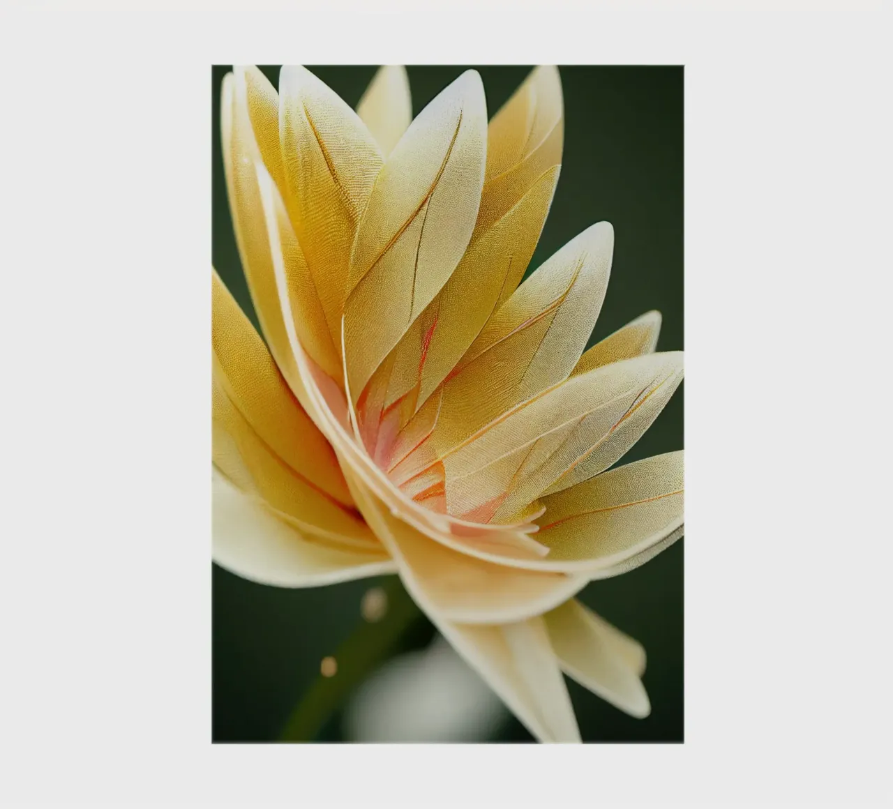 Macro Ashok Flower notebook by Bold Blooms