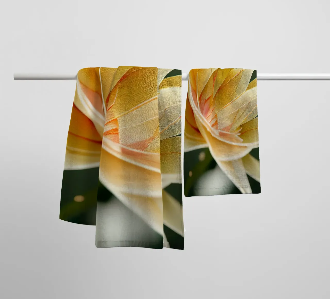 Fiore Macro Ashok asciugamano da bagno da Bold Blooms