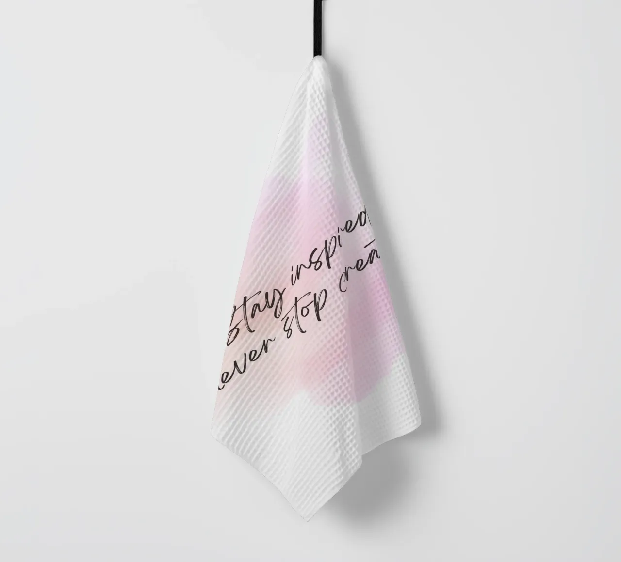 Daily Motivation Quotes tea towel by Dreamer10