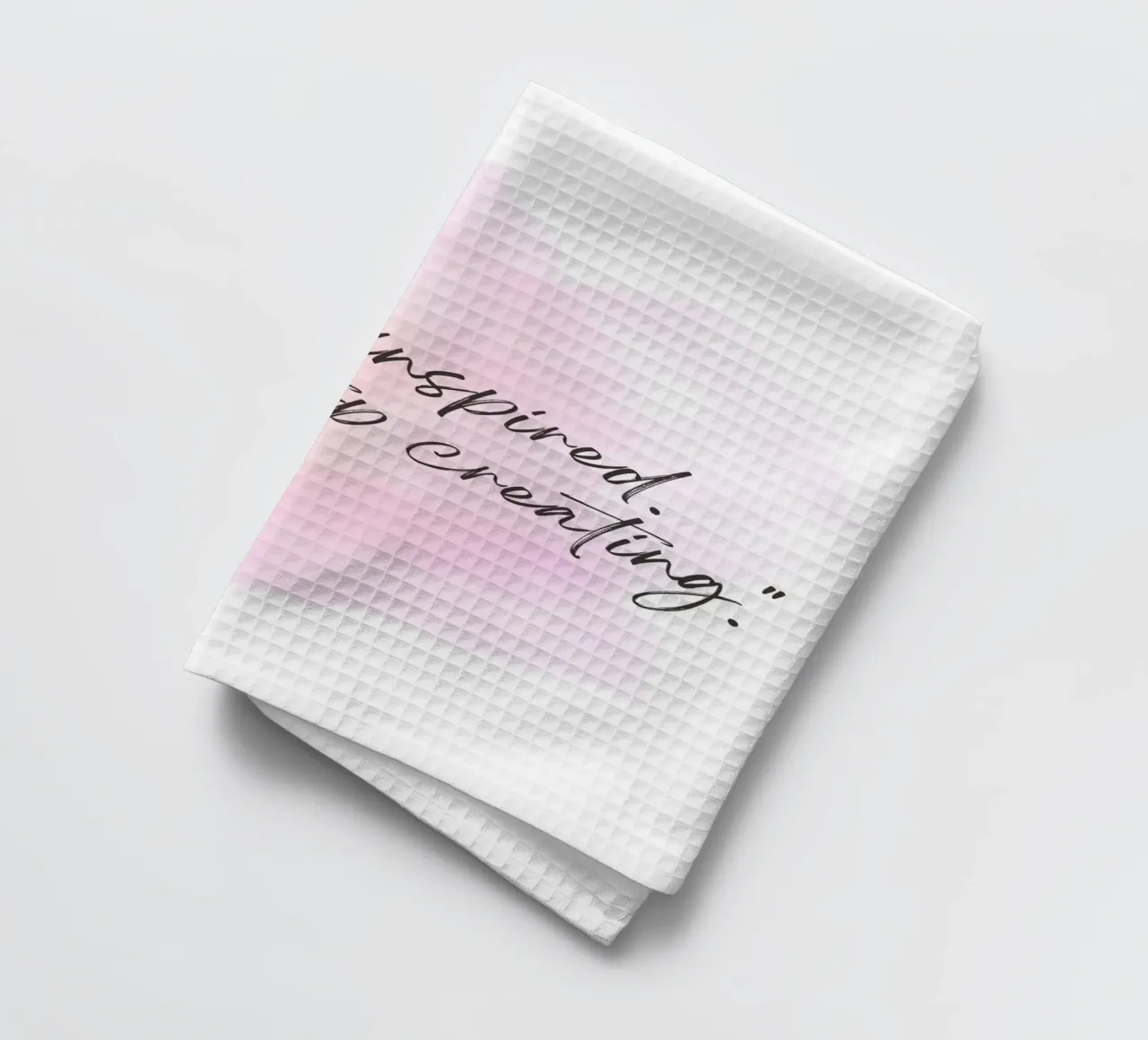 Daily Motivation Quotes tea towel by Dreamer10