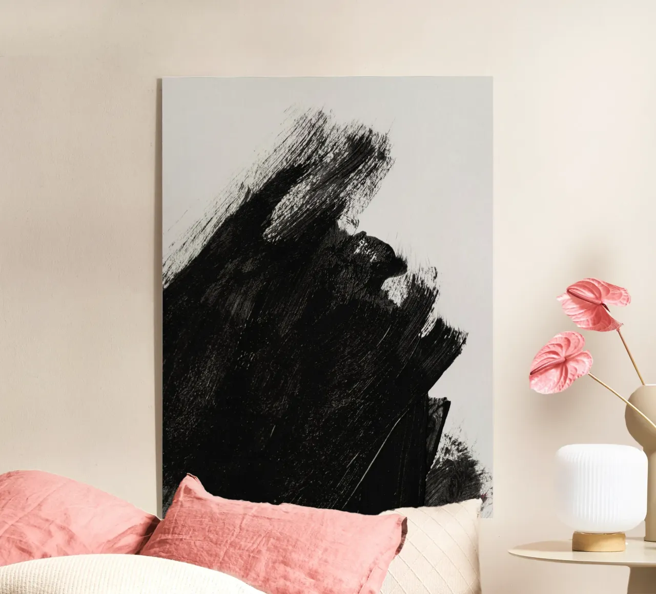 Black brushstrokes plexiglass da LisaArtes