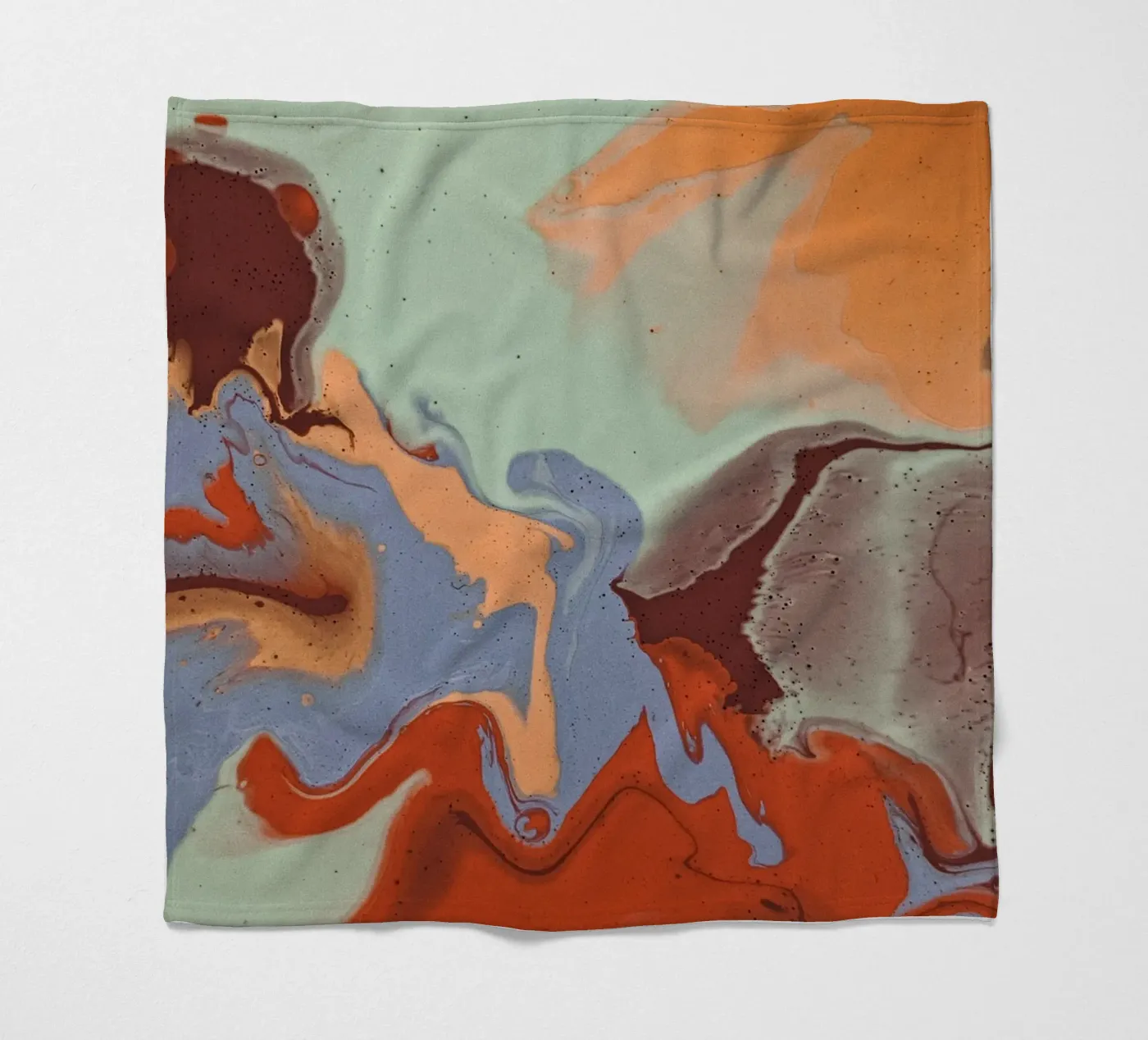 Marbled Fleecedecke von LisaArtes