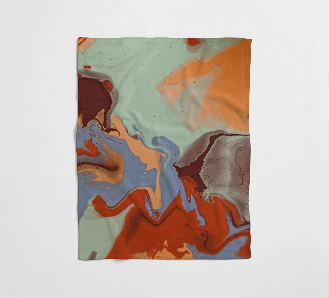 Marbled Fleecedecke von LisaArtes