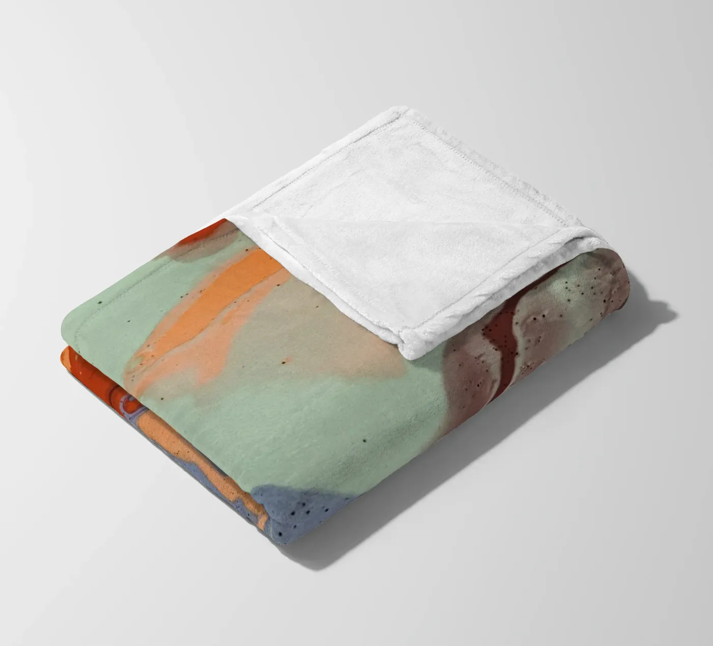 Marbled Fleecedecke von LisaArtes