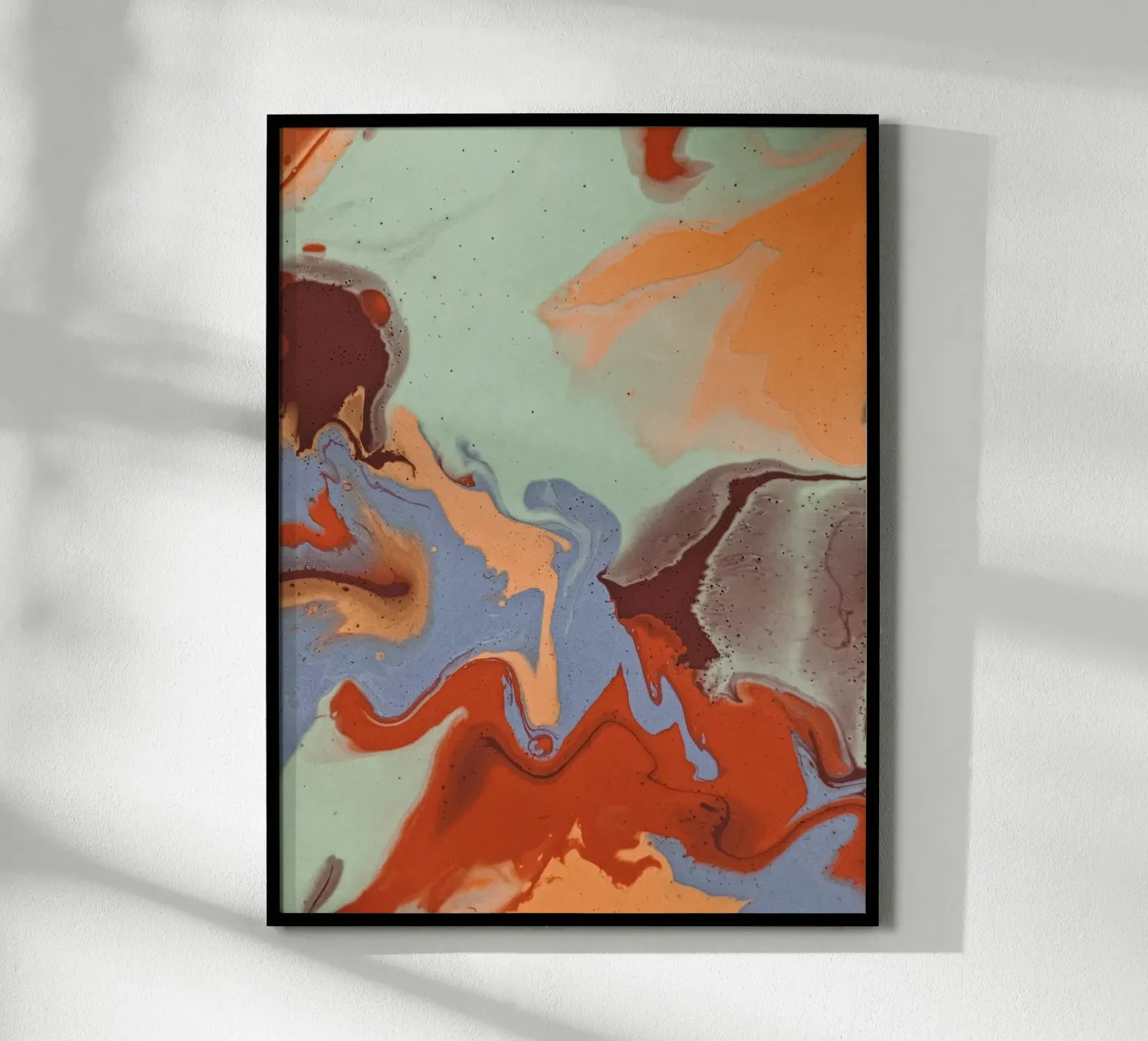 Marbled poster by LisaArtes