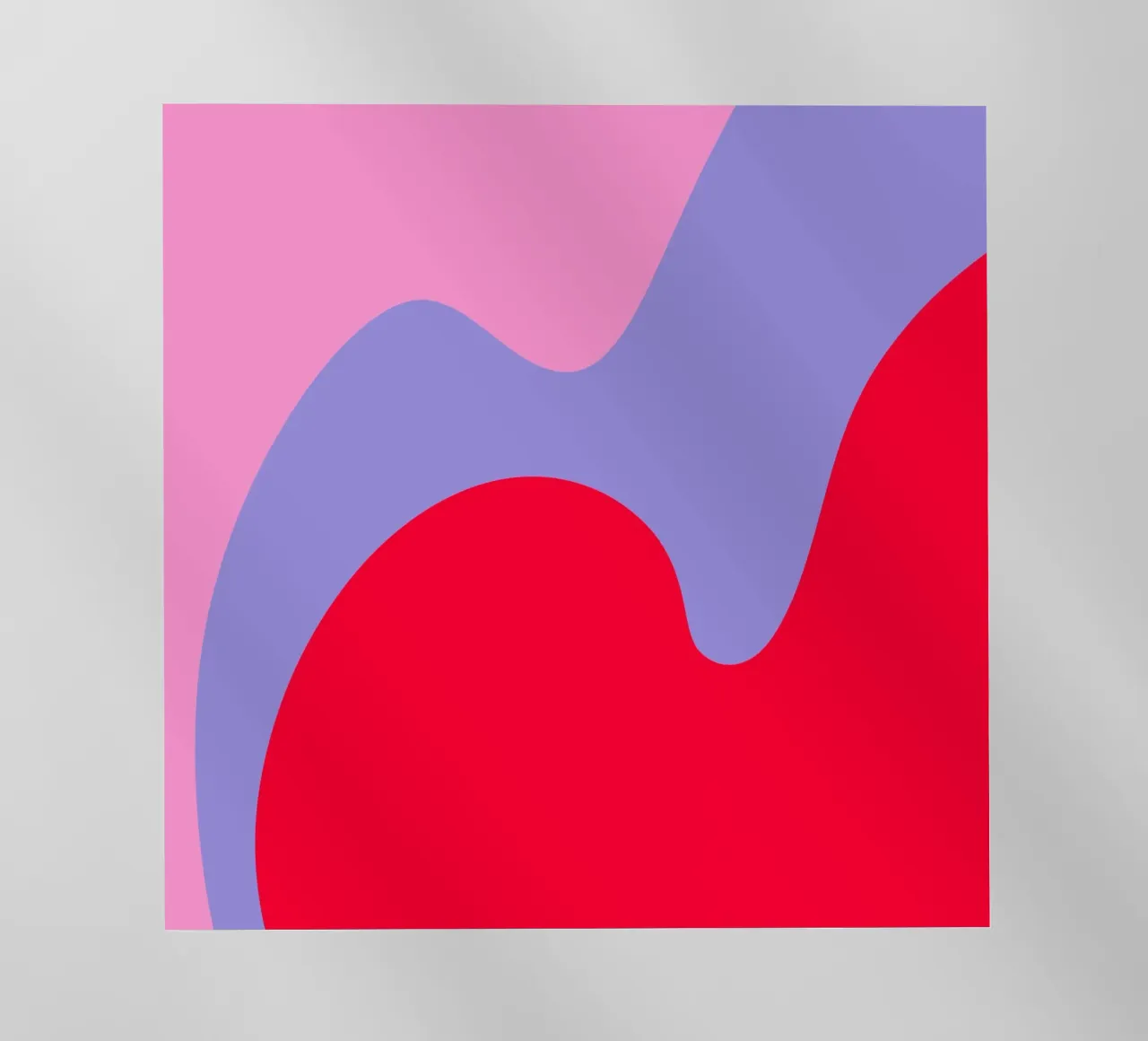 Forme di color blocking rosa, rosso, viola pellicola backlit da Wackapacka